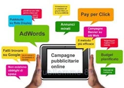 gestione pubblicità adwords