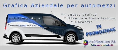 Grafica per automezzi in promozione Promozione su grafica aziendale per automezzi