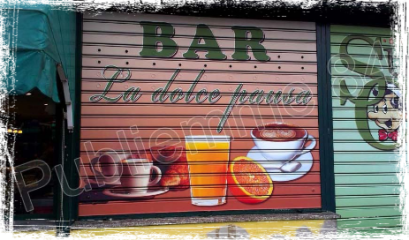 Decorazioni professionali per saracinesche