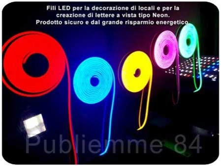 Led filo neon Filo neon a Led