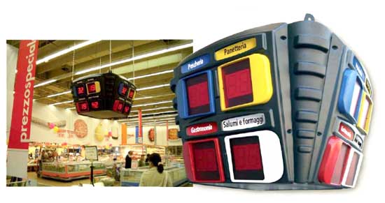 Eliminacode multireparto Eliminacode supermercati