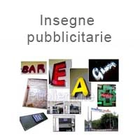 Insegne pubblicitarie Roma