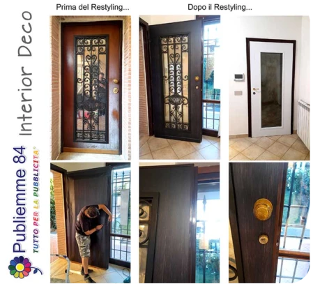 Rivestimento adesivo per mobili e porte Interior Design per mobili e porte