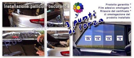 Pellicole oscurati per auto Roma Pellicole oscurati per auto