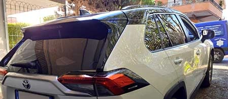 Pellicola oscurante per auto installate a Roma A Roma pellicole oscuranti per auto