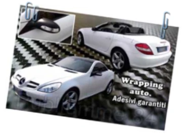 Wrapping auto su Mercedes slk 200 Carwrapping su mercedes