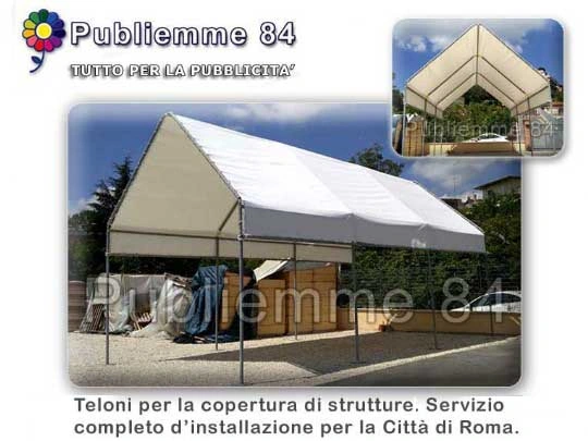 Teli protettivi e teli occhiellati Teloni in pvc roma